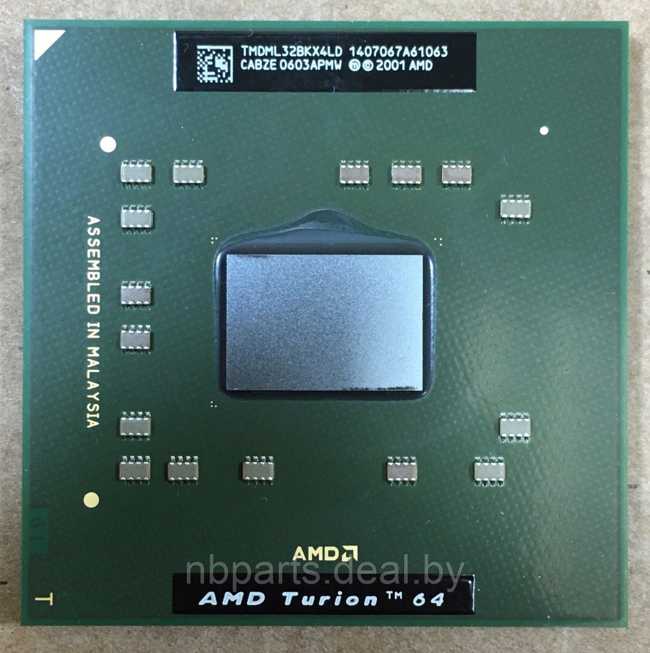 Процессор Turion 64 TMDML32BKX4LD - фото 1 - id-p111778150