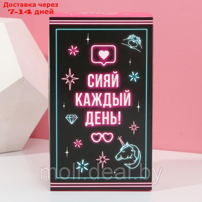 Набор "Сияй каждый день!", гель для душа во флаконе виски, 250 мл; 4 бомбочки для ванны по 40 - фото 4 - id-p215744741