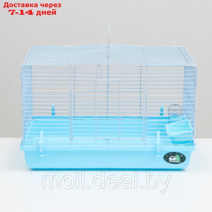 Клетка для грызунов "Пижон", 47 х 30 х 30 см, голубая - фото 2 - id-p215744969
