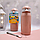 Бутылочка для воды и напитков Bool-Bool Kids с трубочкой и шнурком, 400 мл, 3+ Бирюзовый, фото 9