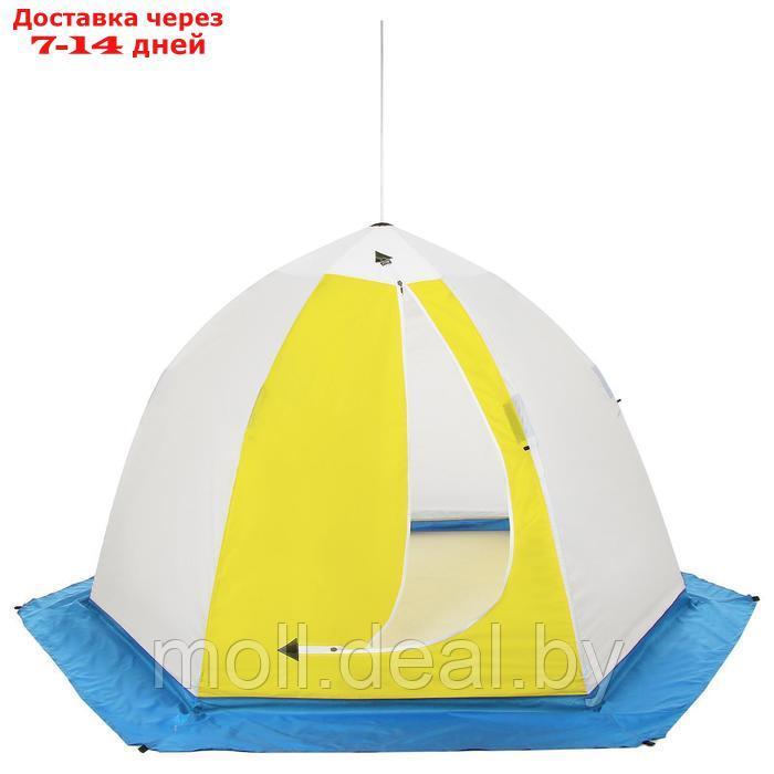 Палатка зимняя с дышащим верхом "СТЭК" Elite 3-местная - фото 2 - id-p215745525