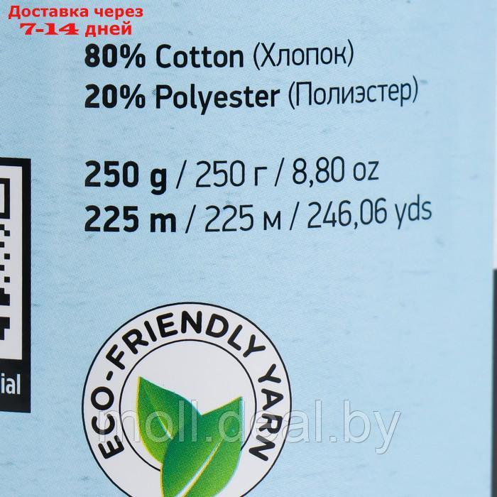 Пряжа "Macrame Cotton" 20% полиэстер, 80% хлопок 225м/250гр (755 салат) - фото 4 - id-p215745587