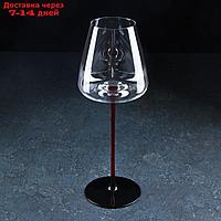 Бокал для вина Magistro "Идеал", 550 мл, цвет красный, 10×27,5