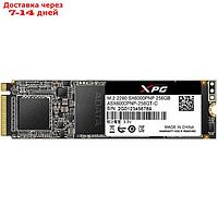 Накопитель SSD A-Data XPG SX6000 Pro M.2 2280 ASX6000PNP-256GT-C, 256Гб, PCI-E x4