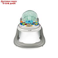 Ходунки детские с электронной игровой панелью Amarobaby Strolling Baby, цвет серый