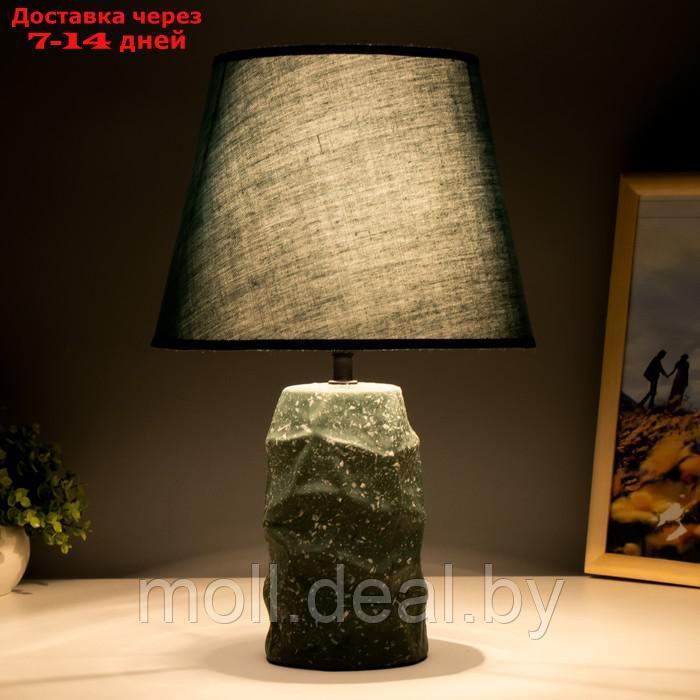 Настольная лампа "Глинка" Е14 40Вт зеленый 25х25х38,5см - фото 3 - id-p215749714