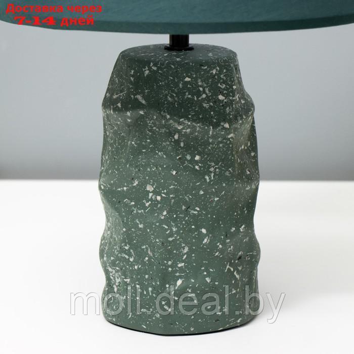 Настольная лампа "Глинка" Е14 40Вт зеленый 25х25х38,5см - фото 5 - id-p215749714