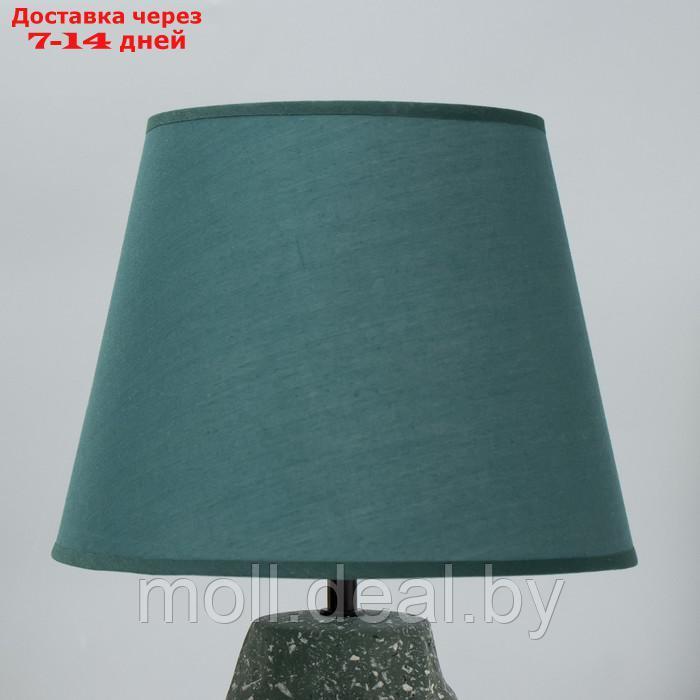 Настольная лампа "Глинка" Е14 40Вт зеленый 25х25х38,5см - фото 6 - id-p215749714