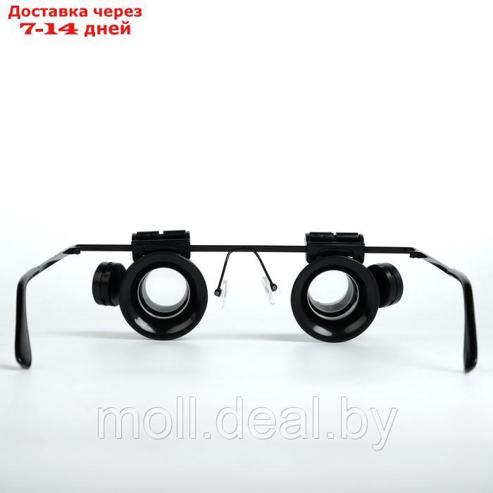 Увеличительные очки с подсветкой для ремонта часов - фото 2 - id-p215751655