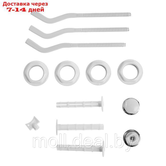 Набор для подключения радиатора ZEIN engr, 1"x3/4", с тремя кронштейнами - фото 1 - id-p215751808