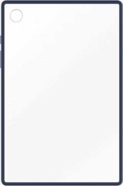 Чехол Samsung для Samsung Galaxy Tab A8 Clear Edge Cover полиуретан прозрачный/темно-синий (EF-QX200TNEGRU) - фото 1 - id-p215358719