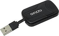 Картридер Ginzzu GR-422B USB2.0 2xSDXC/microSDXC Card Reader/Writer