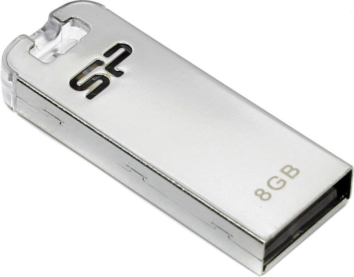 Накопитель Silicon Power Touch T03 SP008GBUF2T03V1F USB2.0 Flash Drive 8Gb (RTL) - фото 1 - id-p215793042