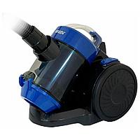 Пылесос циклонный GINZZU VS427 blue 1500W, мультициклонный фильтр, 3 уровня фильтрации, черно/синий