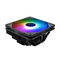 Кулер ID-COOLING IS-55 ARGB LGA1700/1200/115X/AM5/AM4 низкопрофильный высота 55mm (27шт/кор, TDP 125W, PWM, 5