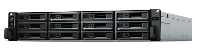 Система хранения данных Synology RS3621xs+ (Rack2U) 8C2,1Ghz/8Gb (64)/RAID0,1,10,5,6/upto12HP HDDs - фото 1 - id-p215793423