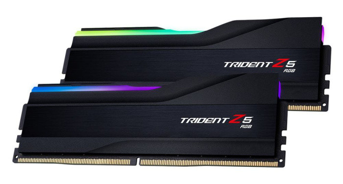 Оперативная память DDR5 64Gb KiTof2 PC-48000 6000MHz G.Skill Trident Z5 RGB (F5-6000J3040G32GX2-TZ5RK) - фото 1 - id-p215797528