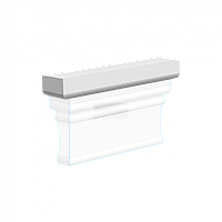 Капитель из МДФ Ultrawood D4200