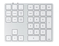 Беспроводной цифровой блок клавиатуры Satechi Aluminum Extended Keypad ST-XLABKS, Bluetooth, Серебристый