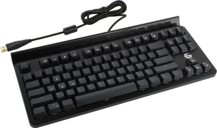 Клавиатура игровая KB-G520L Gembird механическая, Outemu Blue, ход с кликом, 87 клавиш с защитой от фантомных - фото 1 - id-p215798625