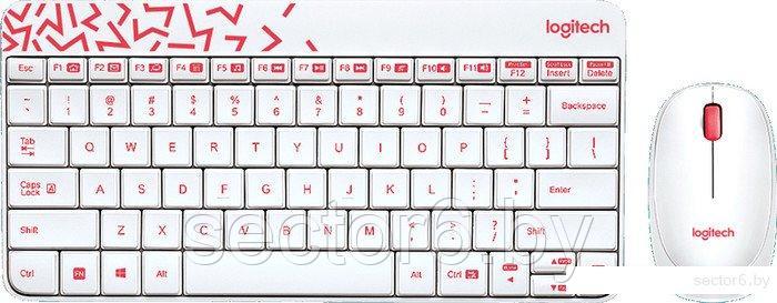 Мышь + клавиатура Logitech MK240 Nano [920-008212]