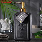 Люксовое жидкое мыло для рук "Черное", серия "Чистота", Savon De Royal, 500 мл