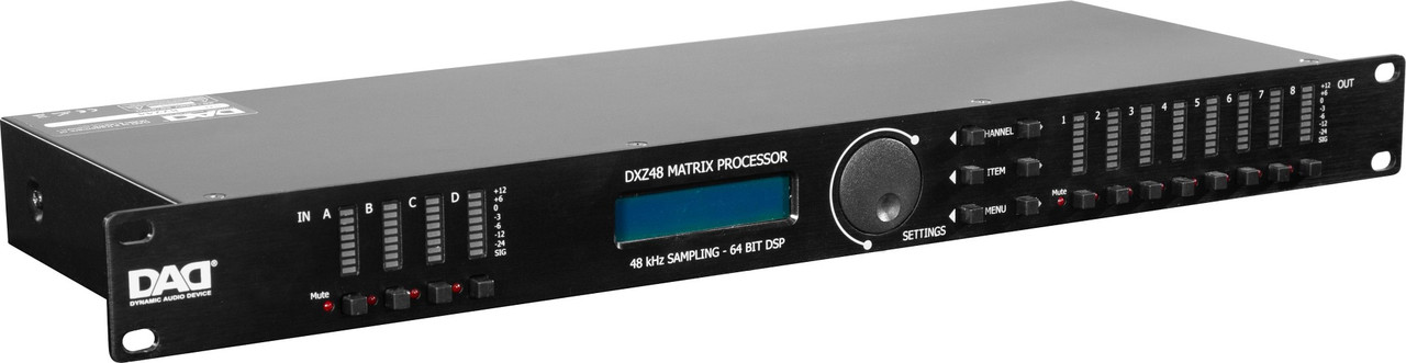 Аудиопроцессор DAD Audio DXZ48 - фото 2 - id-p215809200