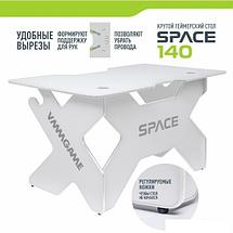 Геймерский стол VMM Game Space 140 Light White ST-3WWE, фото 3