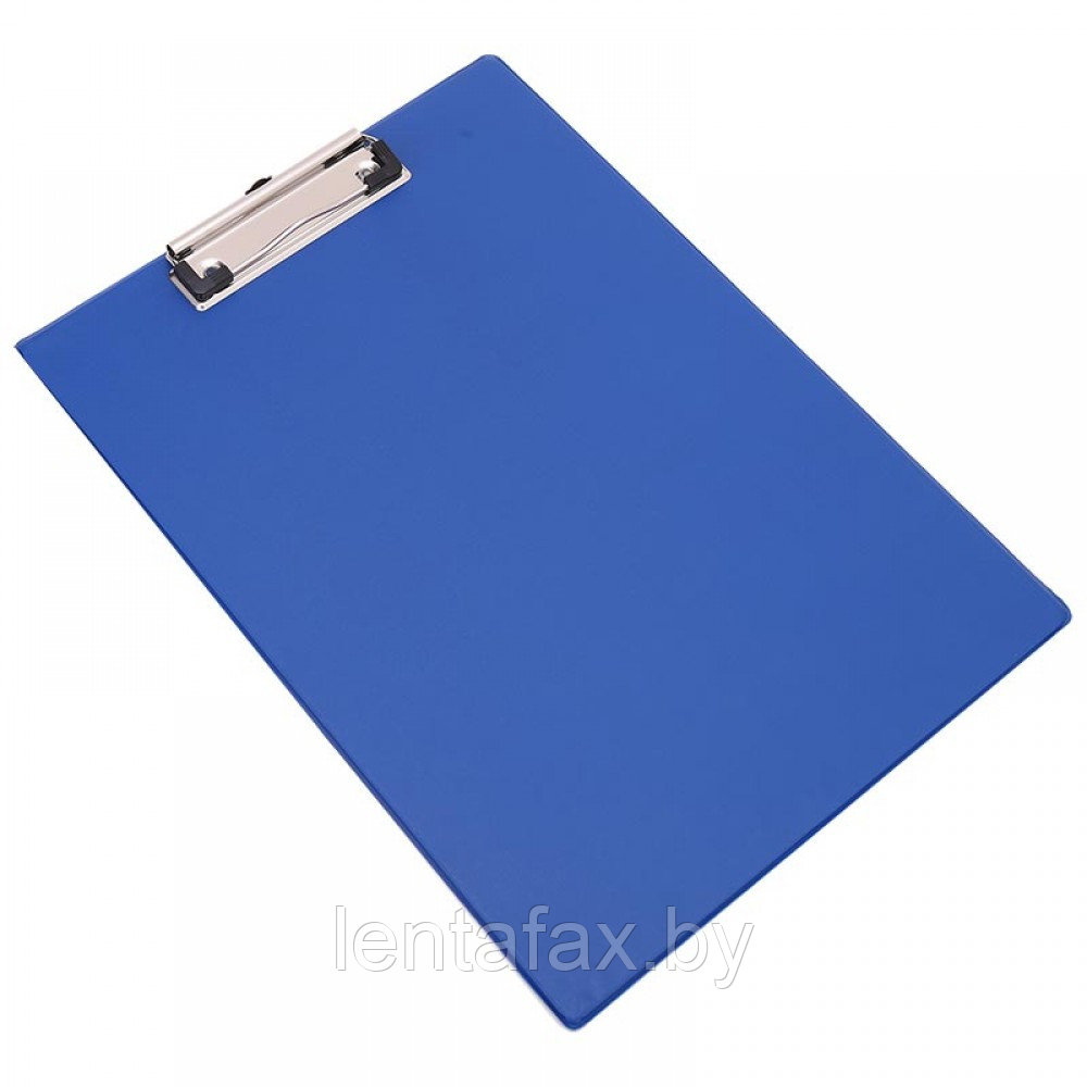 Папка-планшет с зажимом, без крышки Deli, A4, синяя ЦЕНА БЕЗ НДС. - фото 2 - id-p215811651