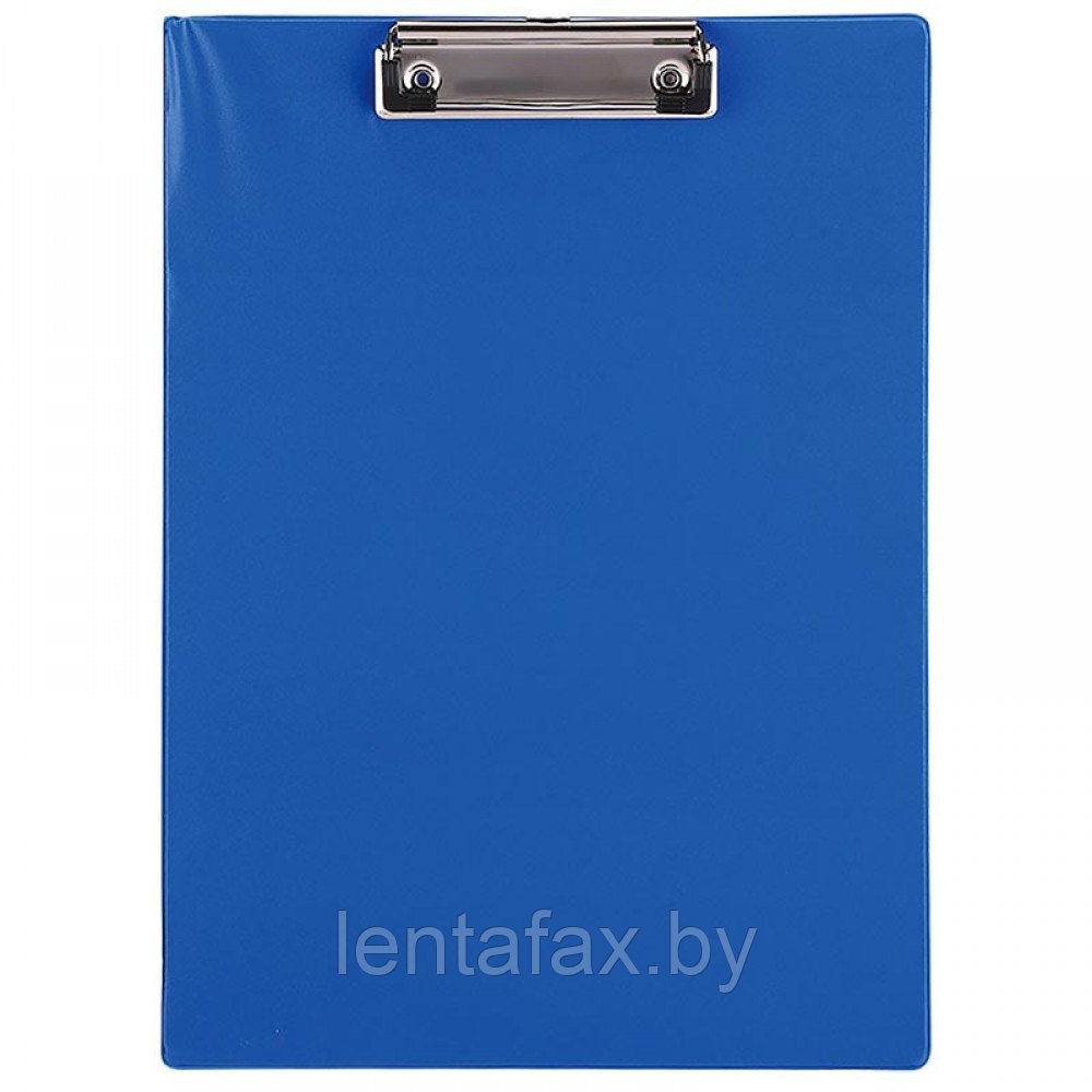 Папка-планшет с зажимом, без крышки Deli, A4, синяя ЦЕНА БЕЗ НДС. - фото 1 - id-p215811651