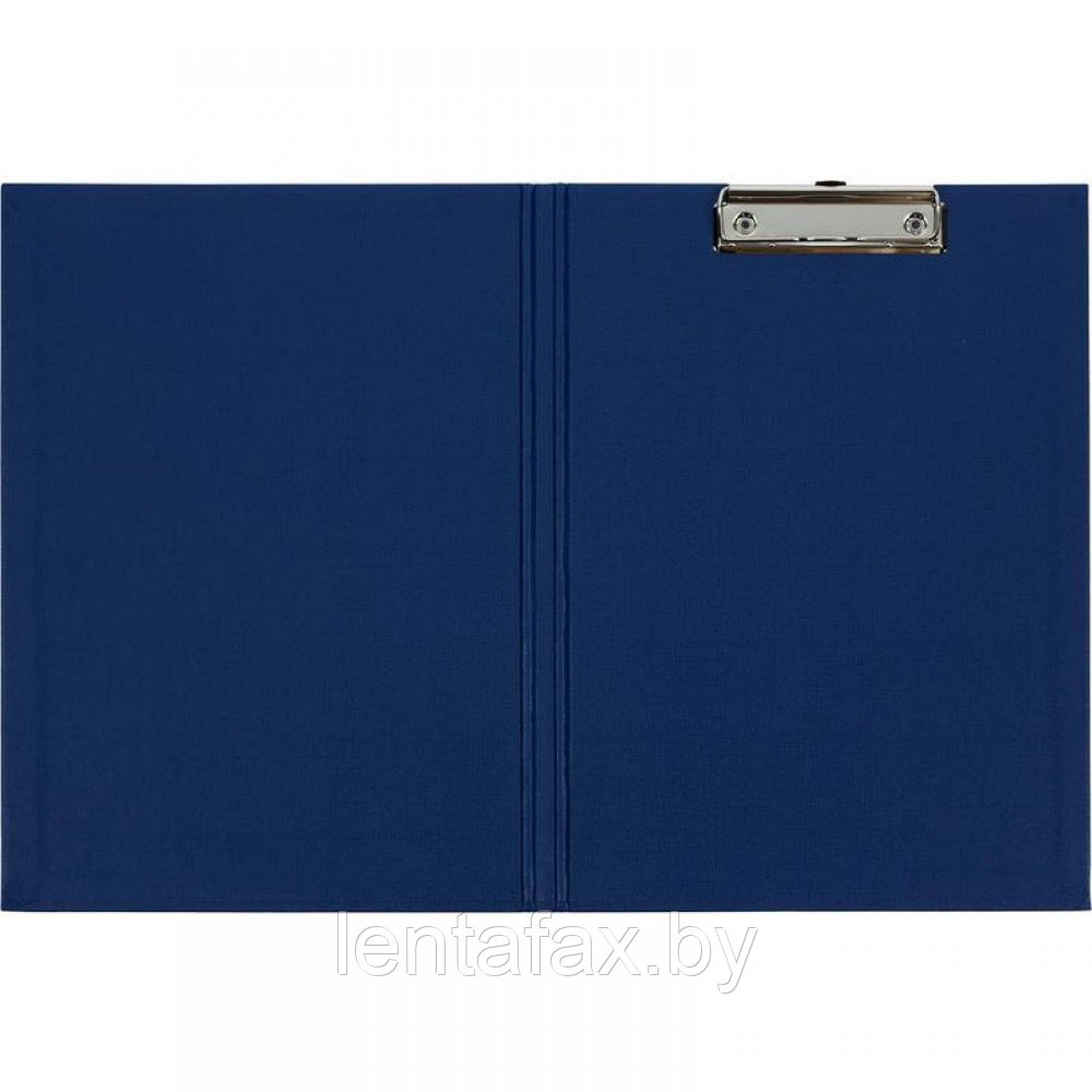 Папка-планшет с зажимом и крышкой Attache, A4, синяя - фото 1 - id-p215813213