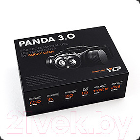 Фонарь Яркий Луч YLP Panda 3 Cree XP-L HI+XP-G3 max.1100лм - фото 8 - id-p215812315