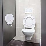 Диспенсер для туалетной бумаги LAIMA PROFESSIONAL LSA (Система T2), малый, белый, ABS-пластик, 60 ЦЕНА БЕЗ НДС, фото 10