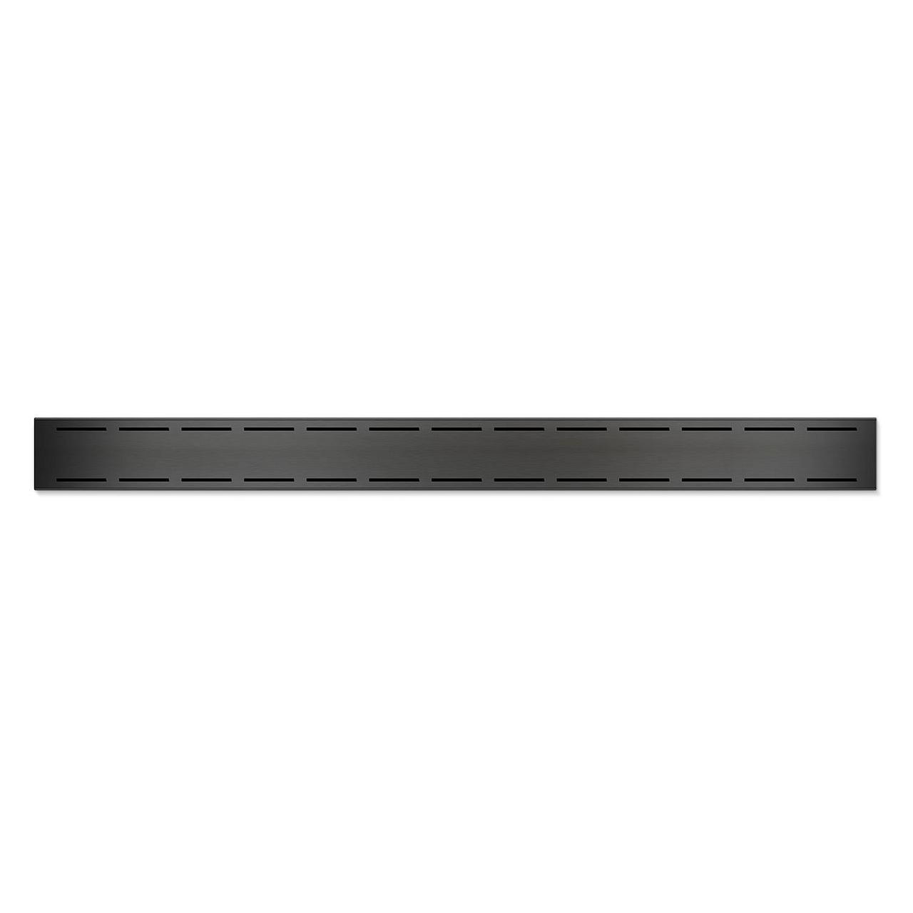 Душевой лоток MCH для свободного монтажа с решеткой Line 650 мм, горизонтальный, черный - фото 2 - id-p215816130