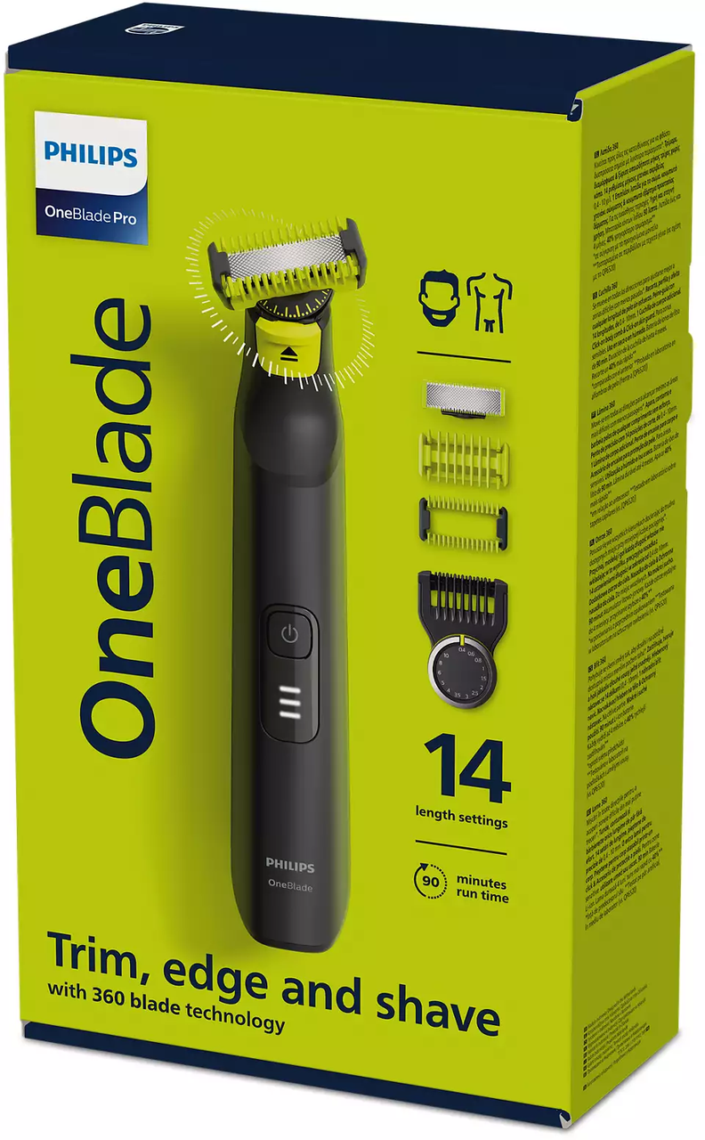 Универсальный триммер Philips OneBlade Pro QP6541/15 - фото 5 - id-p215814218