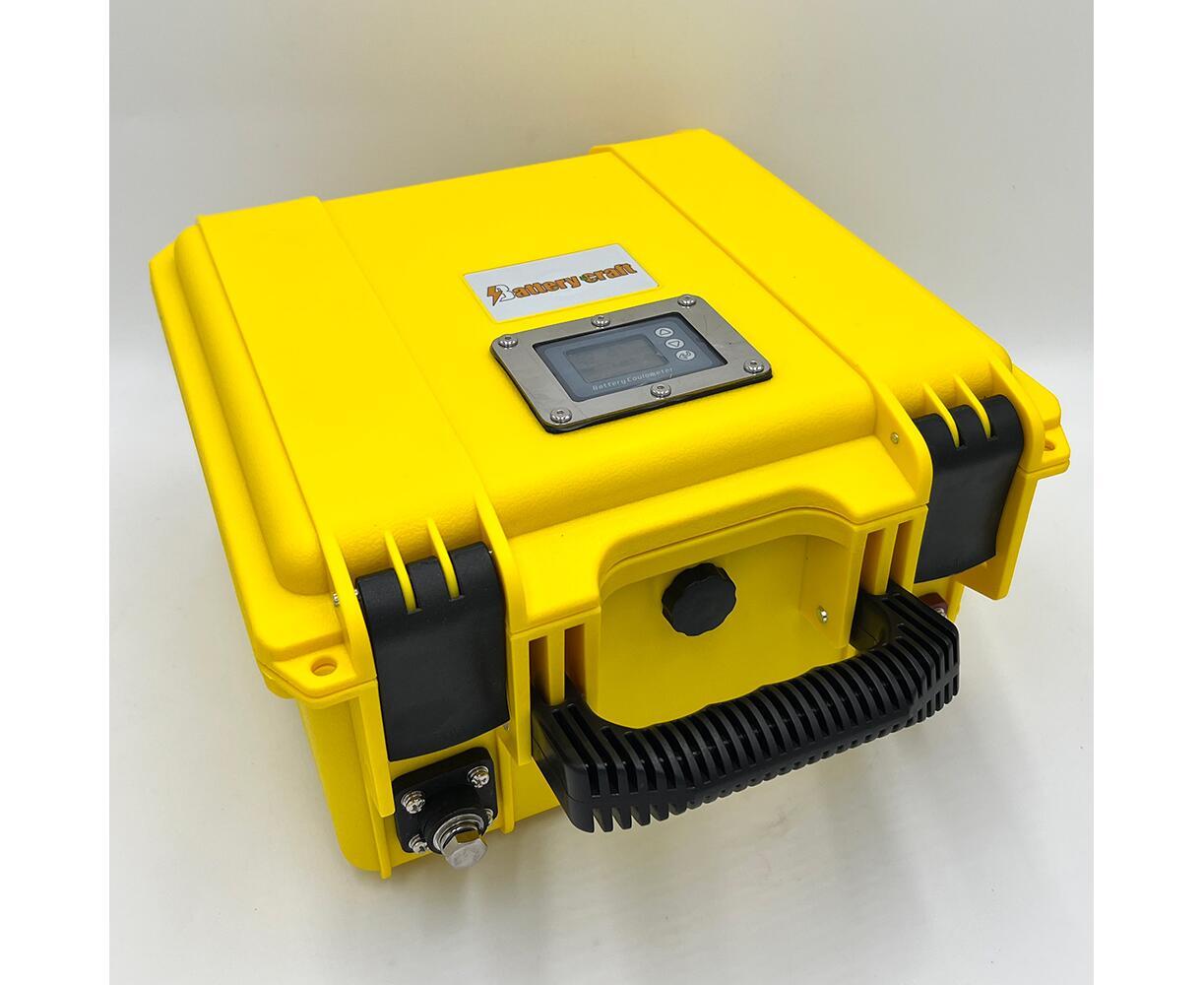 Аккумулятор BatteryCraft Lifepo4 12V 105Ah BMS 100 A c Bluetooth (желтый корпус) - фото 4 - id-p177361632