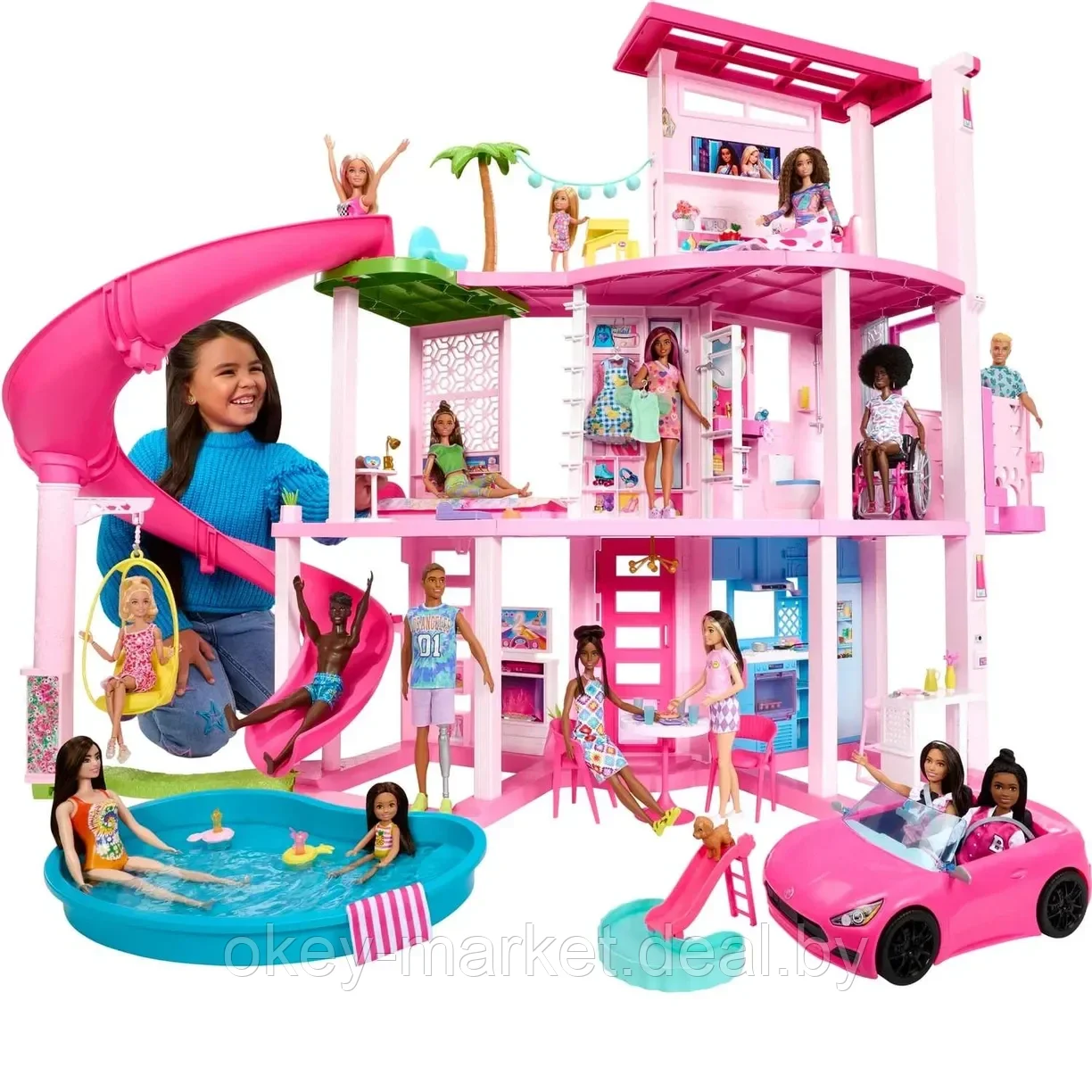Игровой набор Barbie Дом мечты HMX10 - фото 3 - id-p215843160