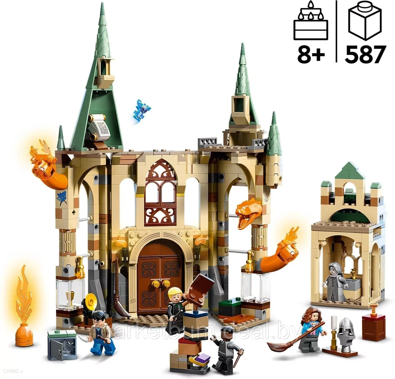 Конструктор LEGO Harry Potter 76413, Хогвартс: Выручай-комната - фото 5 - id-p215837902