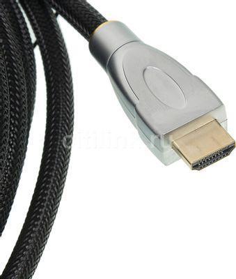 Кабель аудио-видео HDMI (m) - HDMI (m) , ver 1.4, 10м, GOLD, ф/фильтр, черный - фото 2 - id-p213141244