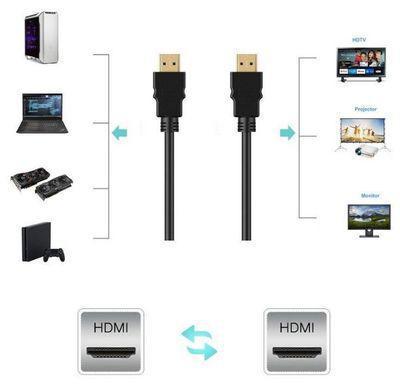 Кабель PREMIER Telecom, HDMI (m) - HDMI (m) , ver 2.0, 7.5м, GOLD, ф/фильтр, черный [tcg220f-7.5m] - фото 6 - id-p213141284