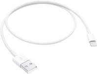 Кабель Apple ME291ZM/A, Lightning (m) - USB (m), 0.5м, MFI, белый