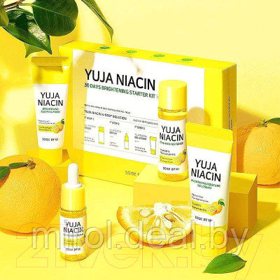 Набор косметики для лица Some By Mi 30days Yuja Niacin 30days Brightning Starter Kit 4 - фото 2 - id-p215836256