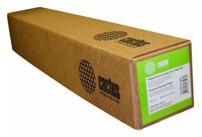 Бумага Cactus CS-LFP80-841175, A0, инженерная, 841мм х 175м, втулка 76.2мм (3"), 80г/м2, белый - фото 2 - id-p213143324