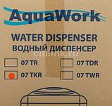 Кулер Aqua Work 0.7-TKR, настольный, «push» - кран, серебристый [00000024765], фото 2