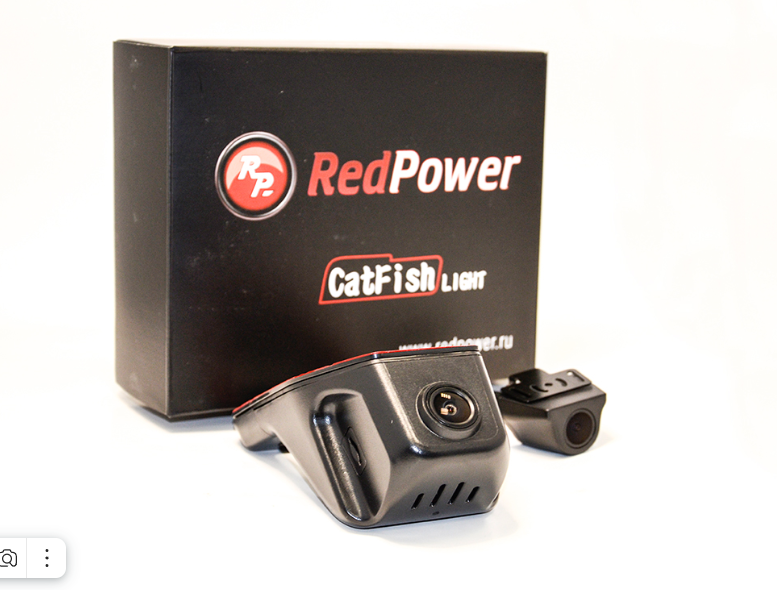 Двухканальный видеорегистратор RedPower CatFish Light 6207 на ножку зеркала - фото 4 - id-p144423074