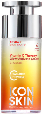 Крем для лица Icon Skin Vitamin C Therapy Glow-Activate Cream Для всех типов кожи - фото 1 - id-p215851658