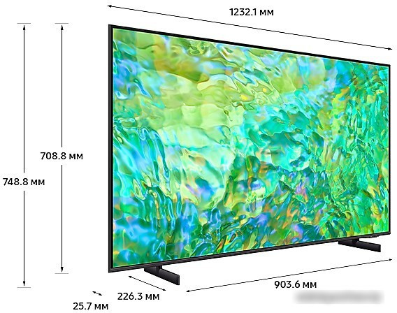 Телевизор Samsung Crystal UHD 4K CU8000 UE55CU8000UXRU - фото 3 - id-p215858441