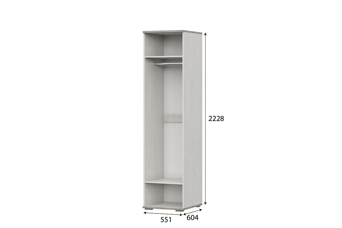 Шкаф "Александрия" ШК-204 (сосна санторини) фабрики SV-мебель - фото 2 - id-p158965777