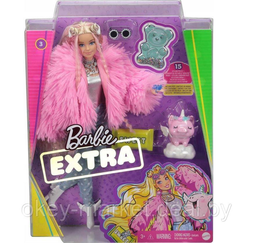 Кукла Barbie Экстра в розовой куртке GRN28 - фото 1 - id-p144487286