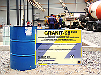 Granit-28Cure (150 л) - cредство упрочняющее для пропитки свежего и выдержанного бетона. СЕРТИФИКАТ РБ